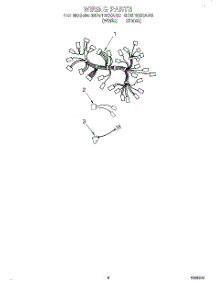 07 - Wiring, Literature parts for Whirlpool Microwave MC8130XAQ0 from AppliancePartsPros.com