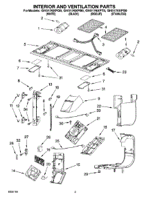 03 - Interior And Ventilation Parts parts for Whirlpool Microwave GH5176XPS0 from AppliancePartsPros.com