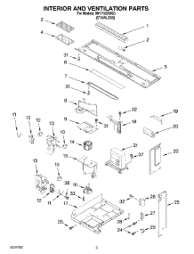 03 - Interior And Ventilation Parts parts for Whirlpool Microwave MH7155XMS0 from AppliancePartsPros.com