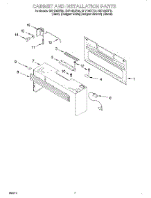06 - Cabinet And Installation parts for Whirlpool Microwave GH7145XFQ0 from AppliancePartsPros.com