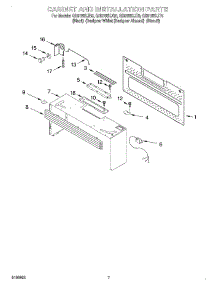 06 - Cabinet And Installation, Optional parts for Whirlpool Microwave GH8155XJB0 from AppliancePartsPros.com