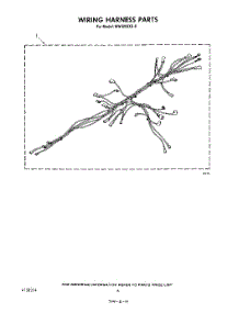06 - Wiring Harness , Lit / Optional parts for Whirlpool Microwave MW3200XS0 from AppliancePartsPros.com