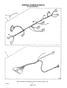 07 - Wiring Harness , Lit / Optional parts for Whirlpool Microwave MW8650XS3 from AppliancePartsPros.com