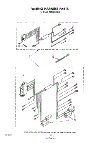 06 - Wiring Harness , Lit / Optional parts for Whirlpool Microwave MW8650XL2 from AppliancePartsPros.com