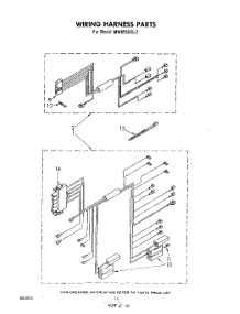 06 - Wiring Harness , Lit / Optional parts for Whirlpool Microwave MW8550XL2 from AppliancePartsPros.com