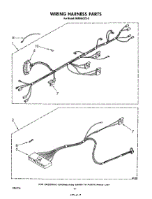07 - Wiring Harness , Literature And Optional parts for Whirlpool Microwave MW8650XS0 from AppliancePartsPros.com