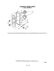 05 - Control , Literature And Optional parts for Whirlpool Microwave MW3200XM1 from AppliancePartsPros.com