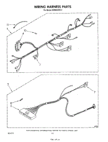 07 - Wiring Harness , Literature And Optional parts for Whirlpool Microwave MW8650XS2 from AppliancePartsPros.com