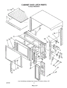 04 - Section parts for Whirlpool Microwave MW8650XS4 from AppliancePartsPros.com