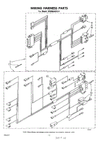 06 - Wiring Harness , Lit / Optional parts for Whirlpool Microwave MW8650XL0 from AppliancePartsPros.com