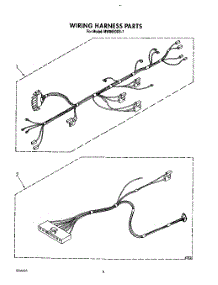 05 - Wiring Harness parts for Whirlpool Microwave MW8650XS7 from AppliancePartsPros.com
