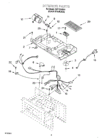 05 - Interior parts for Whirlpool Microwave GH7155XHS1 from AppliancePartsPros.com