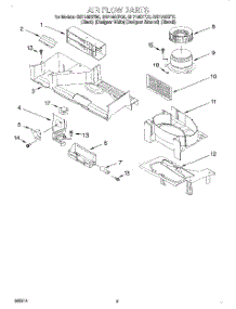 04 - Air Flow parts for Whirlpool Microwave GH7145XFT0 from AppliancePartsPros.com