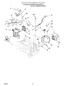 05 - Oven Interior parts for Whirlpool Microwave MT3185SHQ0 from AppliancePartsPros.com