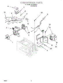 05 - Oven Interior parts for Whirlpool Microwave GT1196SHS0 from AppliancePartsPros.com