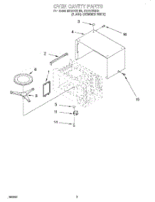 03 - Oven Cavity parts for Whirlpool Microwave MT3070SHB0 from AppliancePartsPros.com