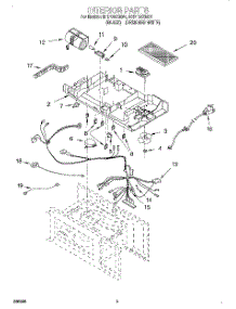 05 - Interior, Lit / Optional parts for Whirlpool Microwave MH7135XEQ1 from AppliancePartsPros.com