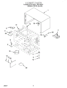 03 - Cabinet, Literature parts for Whirlpool Microwave MT9114SFQ1 from AppliancePartsPros.com