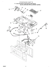 05 - Interior, Lit / Optional parts for Whirlpool Microwave MH7130XEZ1 from AppliancePartsPros.com