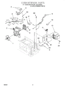 05 - Oven Interior parts for Whirlpool Microwave MT3070SHQ0 from AppliancePartsPros.com