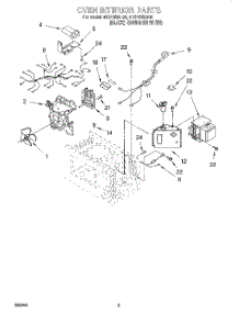 05 - Oven Interior parts for Whirlpool Microwave MT3100SHB0 from AppliancePartsPros.com