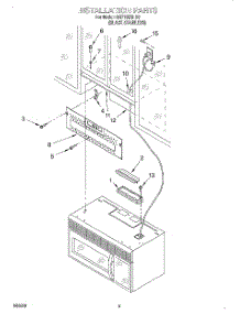 08 - Installation parts for Whirlpool Microwave GH7155XHS0 from AppliancePartsPros.com
