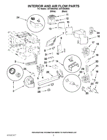 04 - Interior And Air Flow Parts parts for Whirlpool Microwave GH7208XRB3 from AppliancePartsPros.com