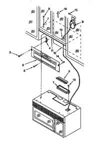 Installation parts for Whirlpool Microwave MH7110XBQ8 from AppliancePartsPros.com