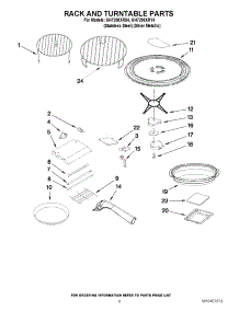 05 - Rack And Turntable Parts parts for Whirlpool Microwave GH7208XRS4 from AppliancePartsPros.com
