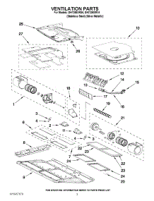 03 - Ventilation Parts parts for Whirlpool Microwave GH7208XRY4 from AppliancePartsPros.com