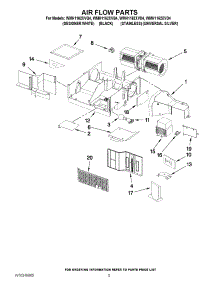 04 - Air Flow Parts parts for Whirlpool Microwave WMH1162XVS4 from AppliancePartsPros.com
