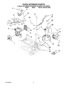 05 - Oven Interior Parts parts for Whirlpool Microwave MT4155SPQ5 from AppliancePartsPros.com