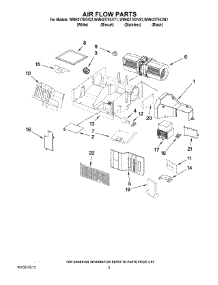 04 - Air Flow Parts parts for Whirlpool Microwave WMH2175XVQ1 from AppliancePartsPros.com