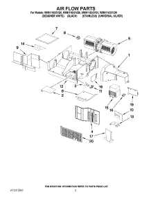 04 - Air Flow Parts parts for Whirlpool Microwave WMH1163XVB0 from AppliancePartsPros.com