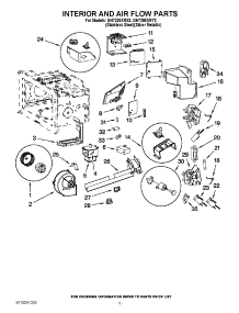 04 - Interior And Air Flow Parts parts for Whirlpool Microwave GH7208XRS3 from AppliancePartsPros.com