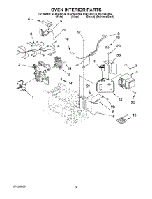 05 - Oven Interior Parts parts for Whirlpool Microwave MT4155SPT4 from AppliancePartsPros.com