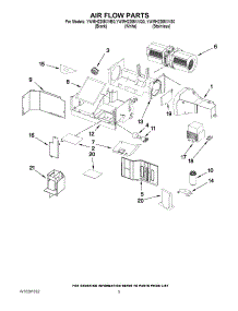 04 - Air Flow Parts parts for Whirlpool Microwave YWMH2205XVS0 from AppliancePartsPros.com