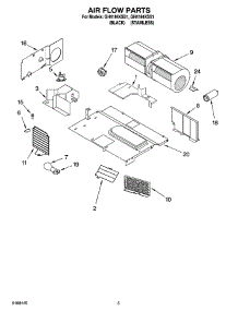 04 - Air Flow Parts parts for Whirlpool Microwave GH4184XSB1 from AppliancePartsPros.com
