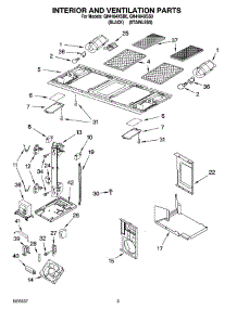 03 - Interior And Ventilation Parts parts for Whirlpool Microwave GH4184XSS0 from AppliancePartsPros.com