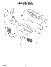04 - Air Flow Parts parts for Whirlpool Microwave GH4184XSS0 from AppliancePartsPros.com
