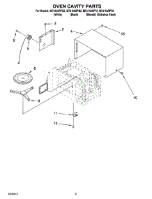 03 - Oven Cavity Parts parts for Whirlpool Microwave MT4155SPQ2 from AppliancePartsPros.com