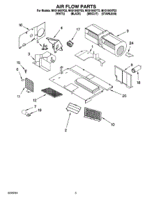 04 - Air Flow Parts parts for Whirlpool Microwave MH3184XPT3 from AppliancePartsPros.com