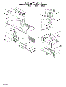 04 - Air Flow Parts parts for Whirlpool Microwave GH4155XPT3 from AppliancePartsPros.com