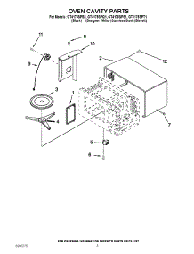 03 - Oven Cavity Parts parts for Whirlpool Microwave GT4175SPS1 from AppliancePartsPros.com