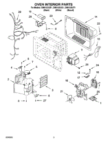 02 - Oven Interior Parts parts for Whirlpool Microwave GM8155XJT1 from AppliancePartsPros.com