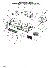 04 - Air Flow Parts parts for Whirlpool Microwave GH6178XPQ2 from AppliancePartsPros.com
