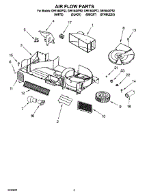 04 - Air Flow Parts parts for Whirlpool Microwave GH5184XPS2 from AppliancePartsPros.com