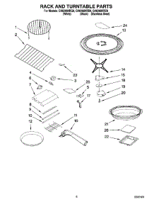 05 - Rack And Turntable Parts parts for Whirlpool Microwave GH6208XRB0 from AppliancePartsPros.com