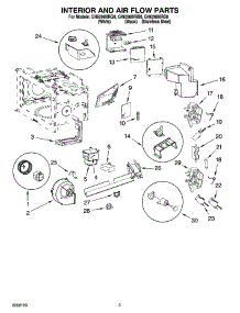 04 - Interior And Air Flow Parts parts for Whirlpool Microwave GH6208XRS0 from AppliancePartsPros.com