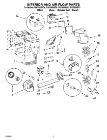 04 - Interior And Air Flow Parts parts for Whirlpool Microwave GH7208XRT0 from AppliancePartsPros.com